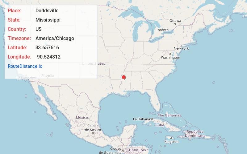 Map of Doddsville