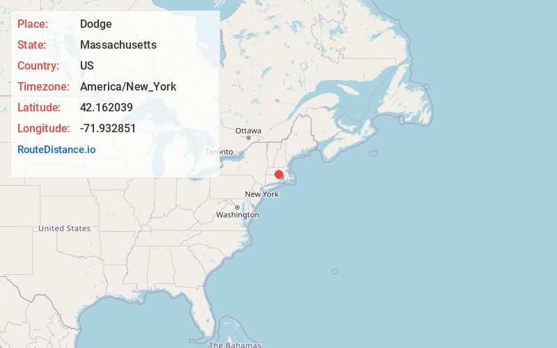 Map of Dodge