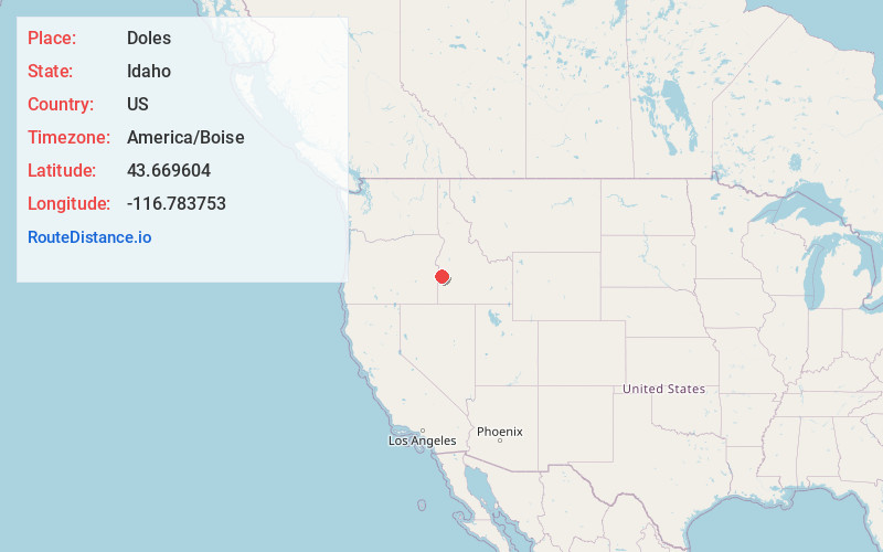 Map of Doles