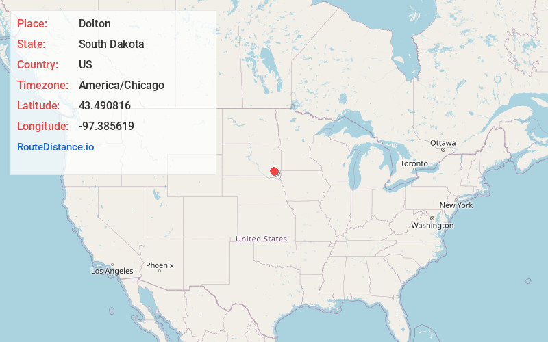 Map of Dolton