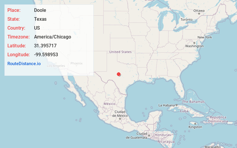 Map of Doole