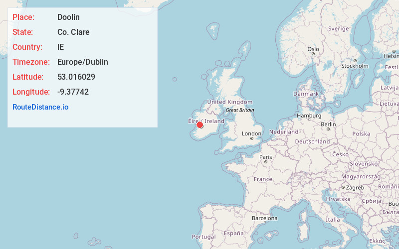 Map of Doolin