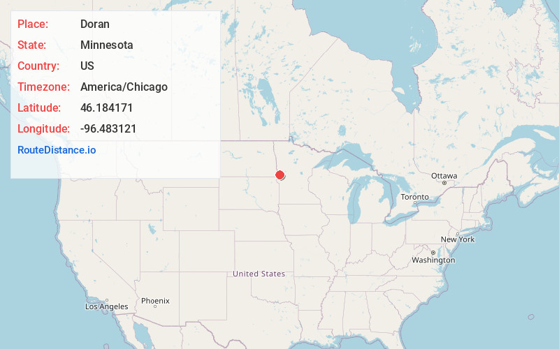 Map of Doran