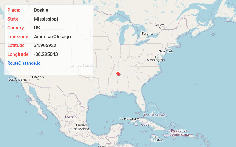 Map of Doskie