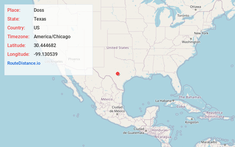 Map of Doss