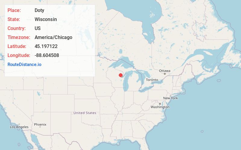 Map of Doty