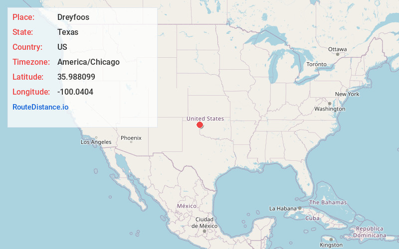 Map of Dreyfoos