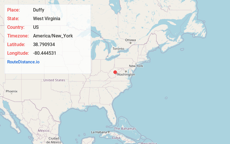 Map of Duffy