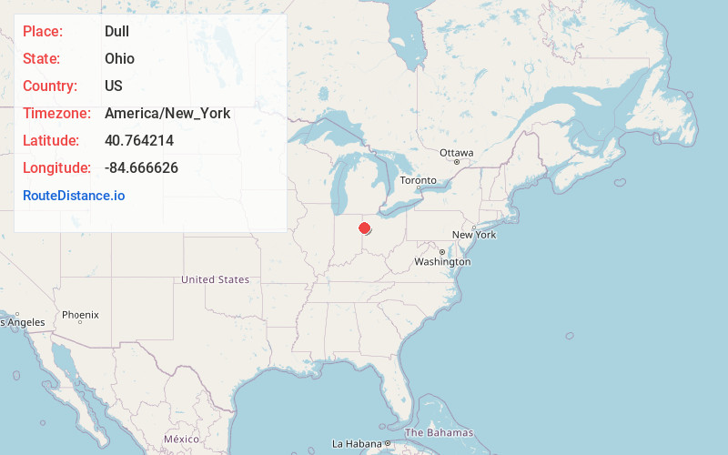 Map of Dull