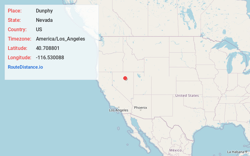 Map of Dunphy