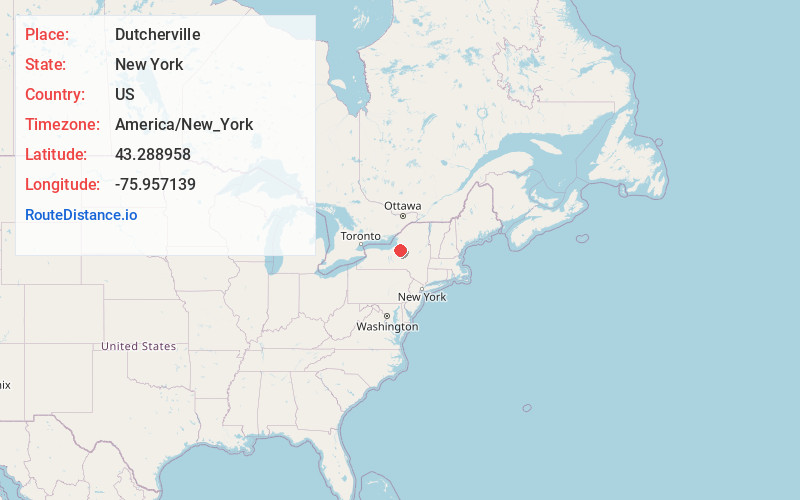 Map of Dutcherville