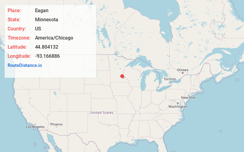 Map of Eagan