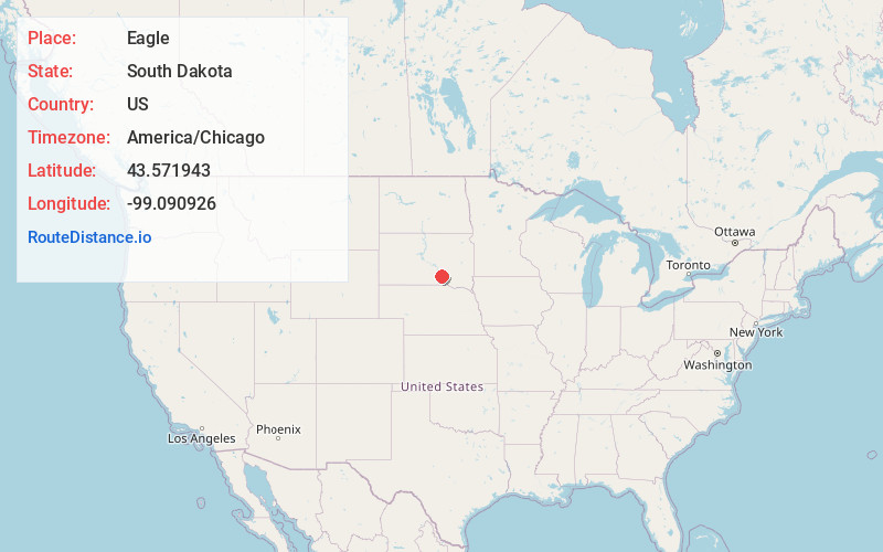 Map of Eagle