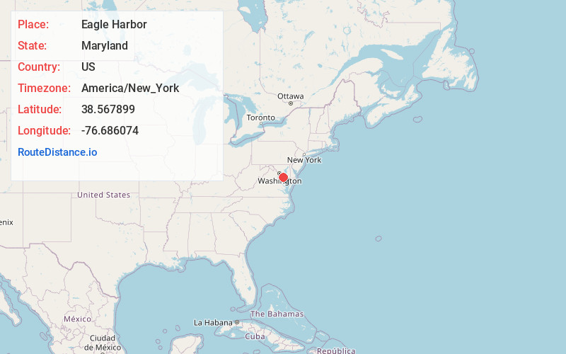 Map of Eagle Harbor