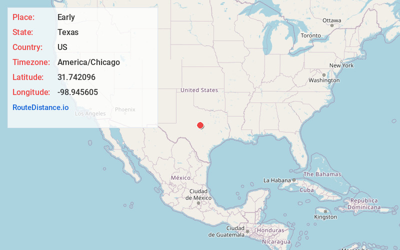 Map of Early