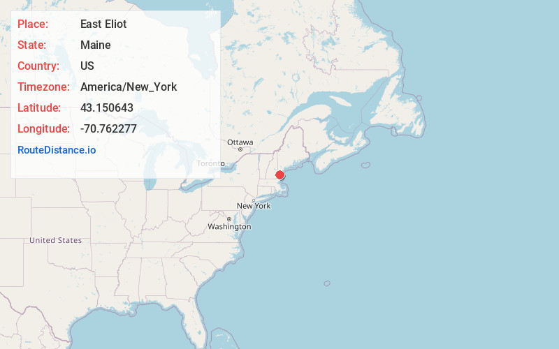 Map of East Eliot