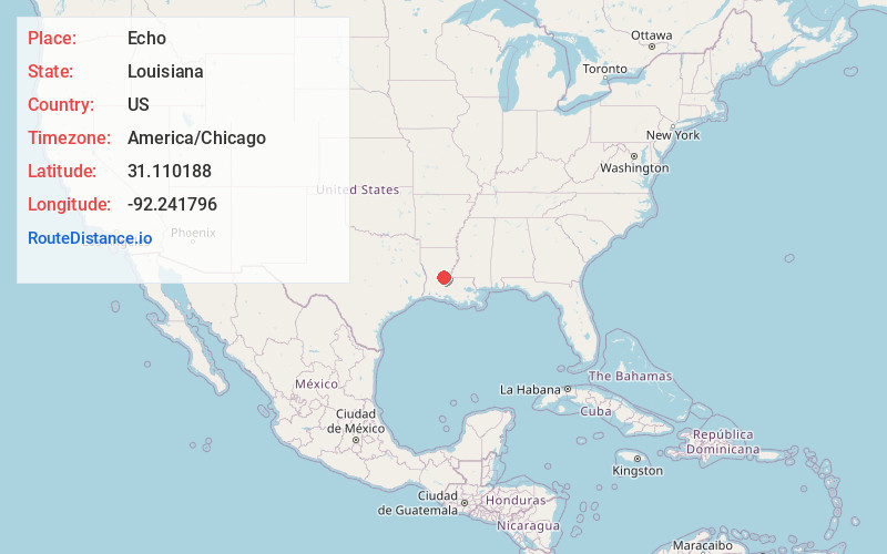 Map of Echo