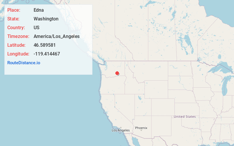 Map of Edna