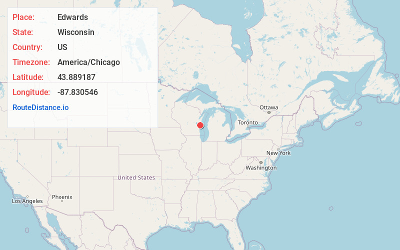 Map of Edwards