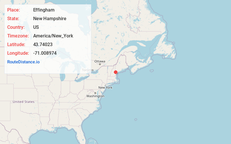 Map of Effingham