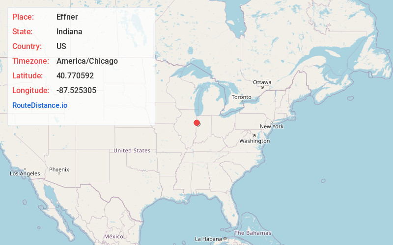 Map of Effner