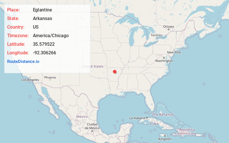 Map of Eglantine