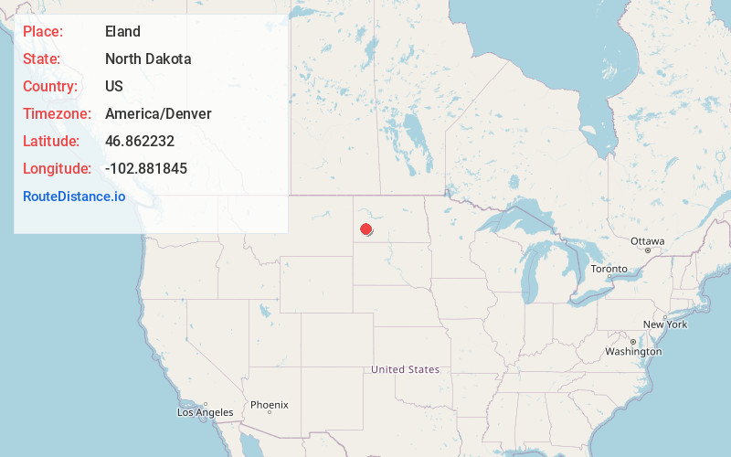 Map of Eland