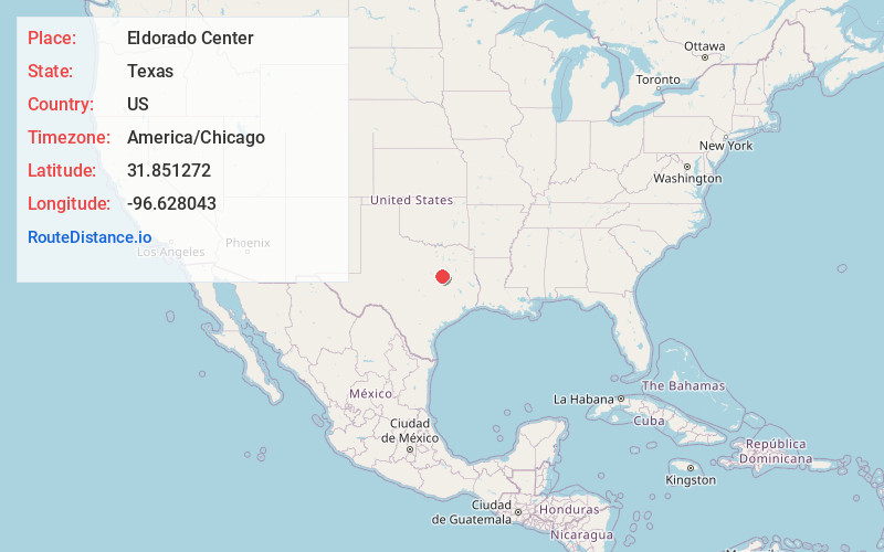 Map of Eldorado Center