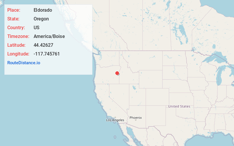 Map of Eldorado