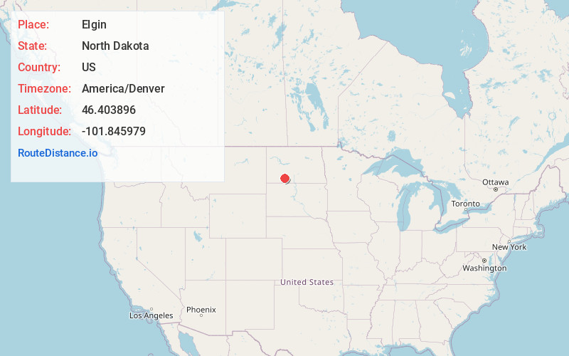 Map of Elgin