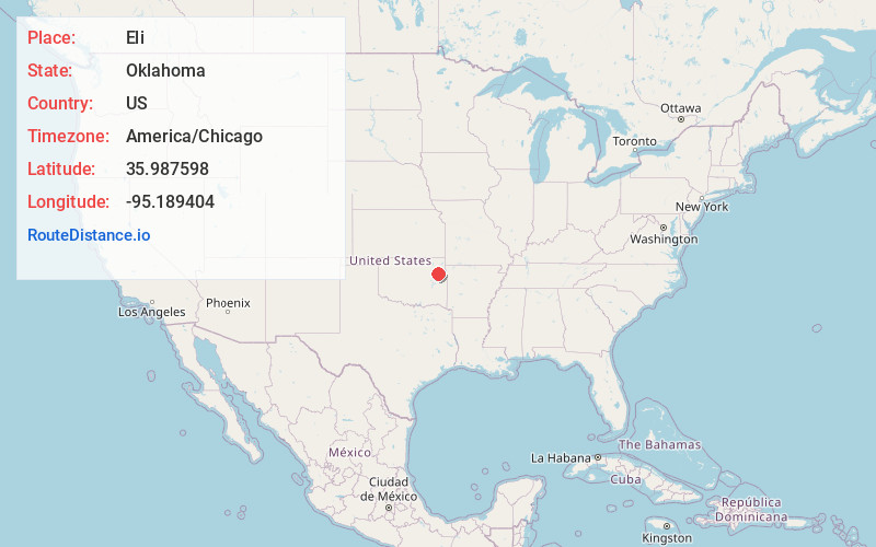 Map of Eli