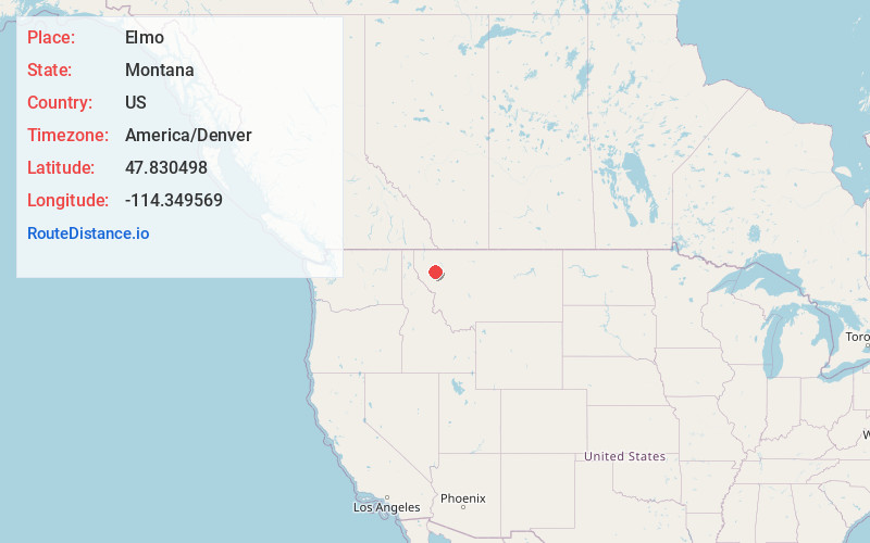 Map of Elmo