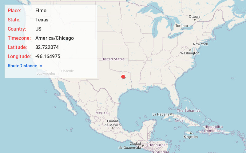 Map of Elmo