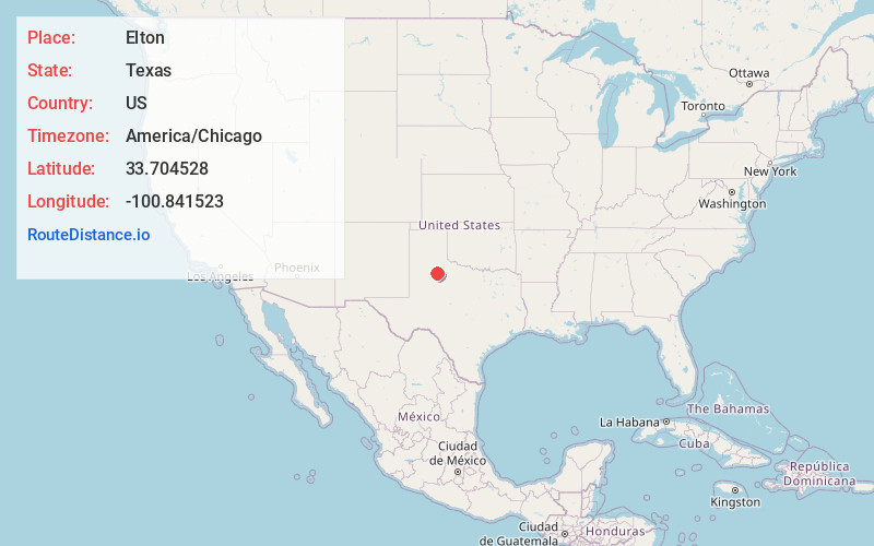 Map of Elton