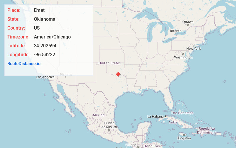 Map of Emet