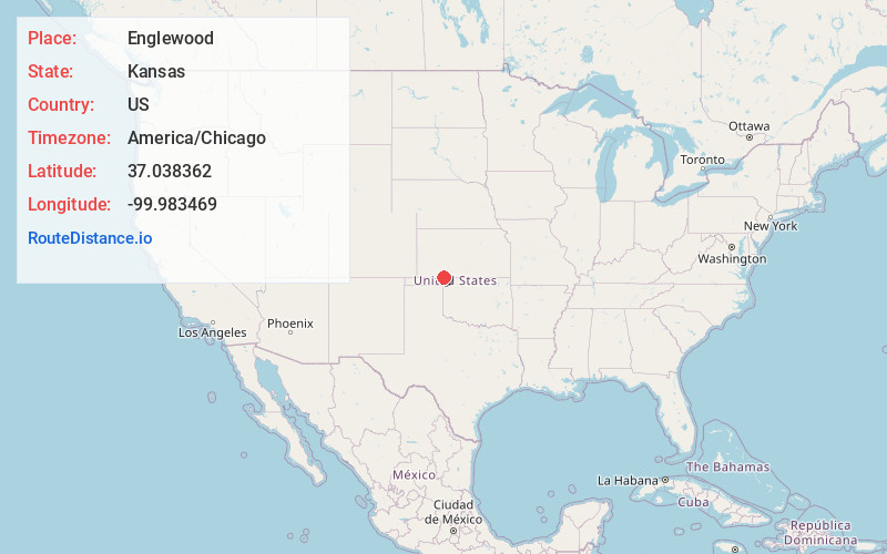 Map of Englewood