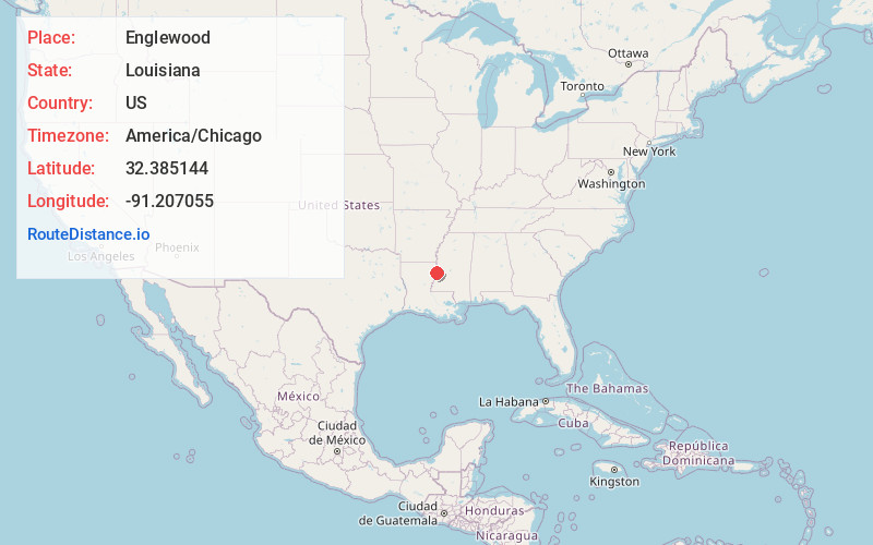 Map of Englewood