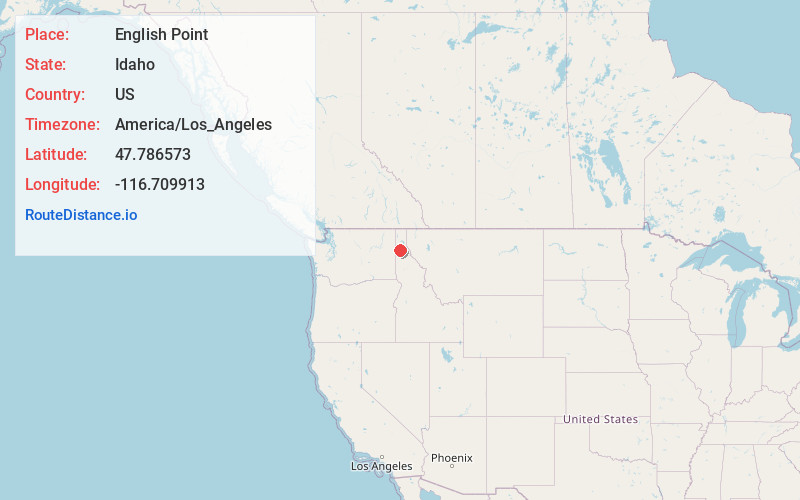 Map of English Point