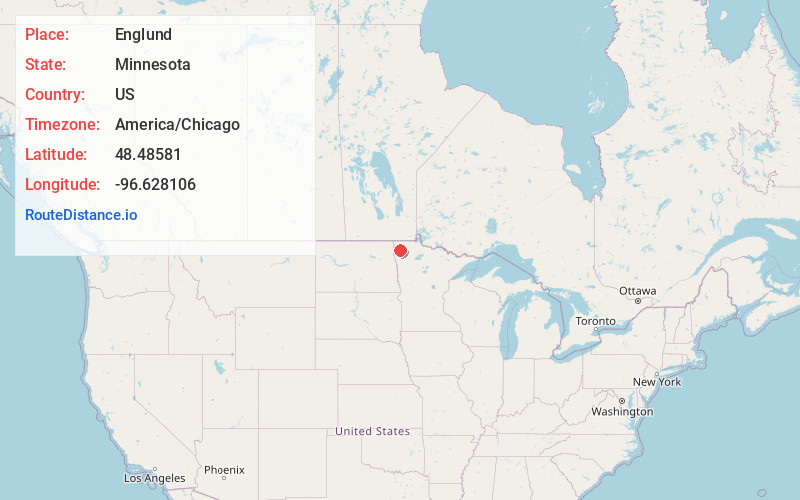 Map of Englund