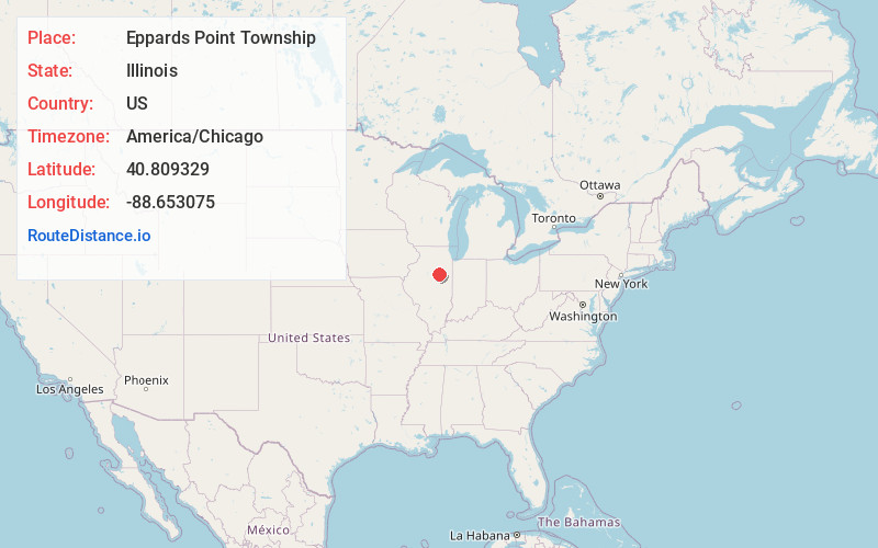 Map of Eppards Point Township