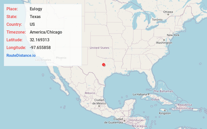 Map of Eulogy
