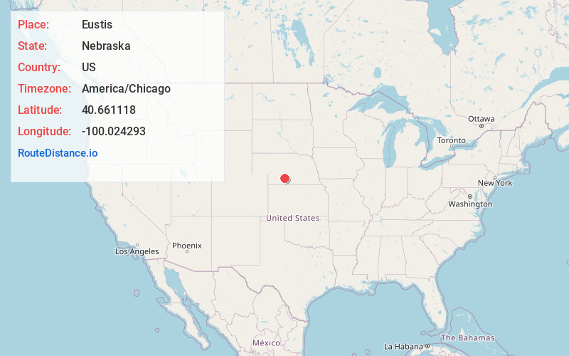 Map of Eustis