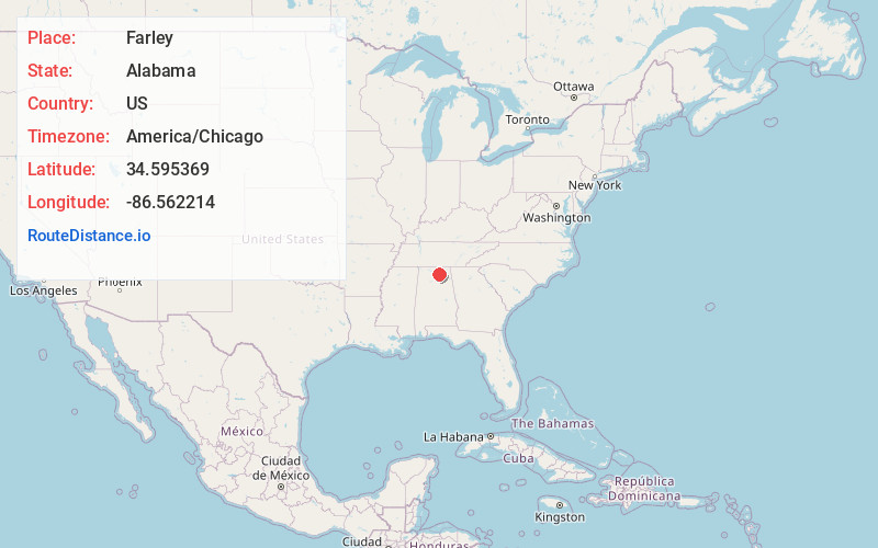 Map of Farley