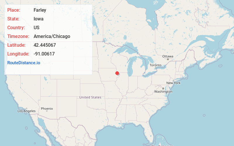 Map of Farley