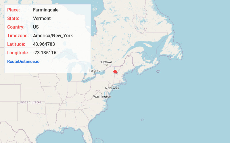 Map of Farmingdale