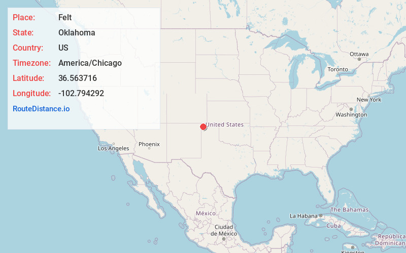 Map of Felt