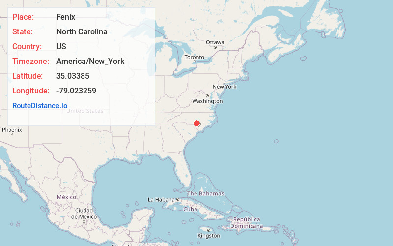 Map of Fenix