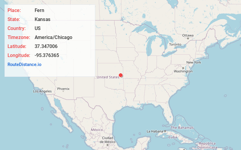 Map of Fern