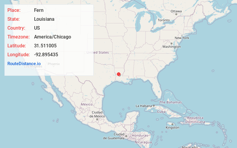 Map of Fern