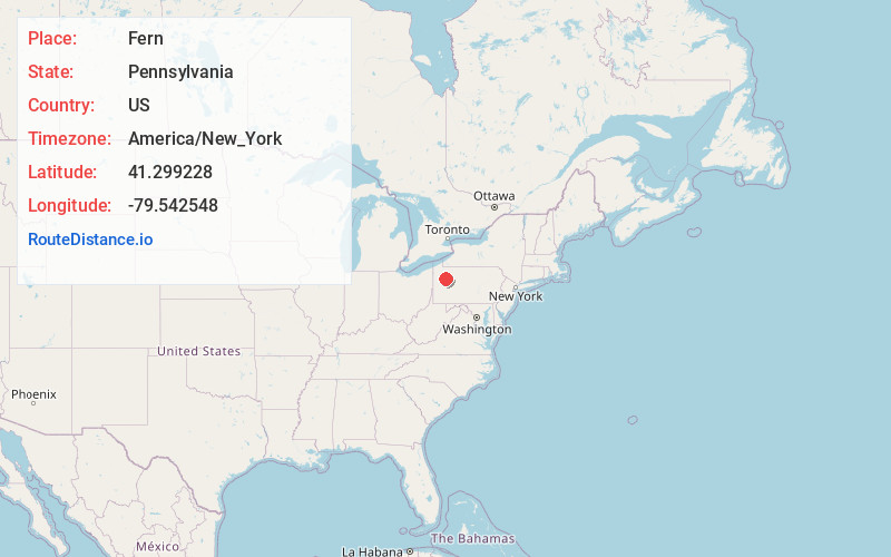 Map of Fern
